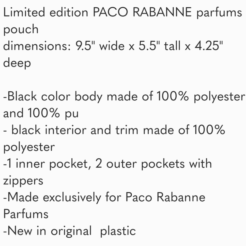 Paco Rabanne Invictus Toiletry Bag - Picture 5 of 7
